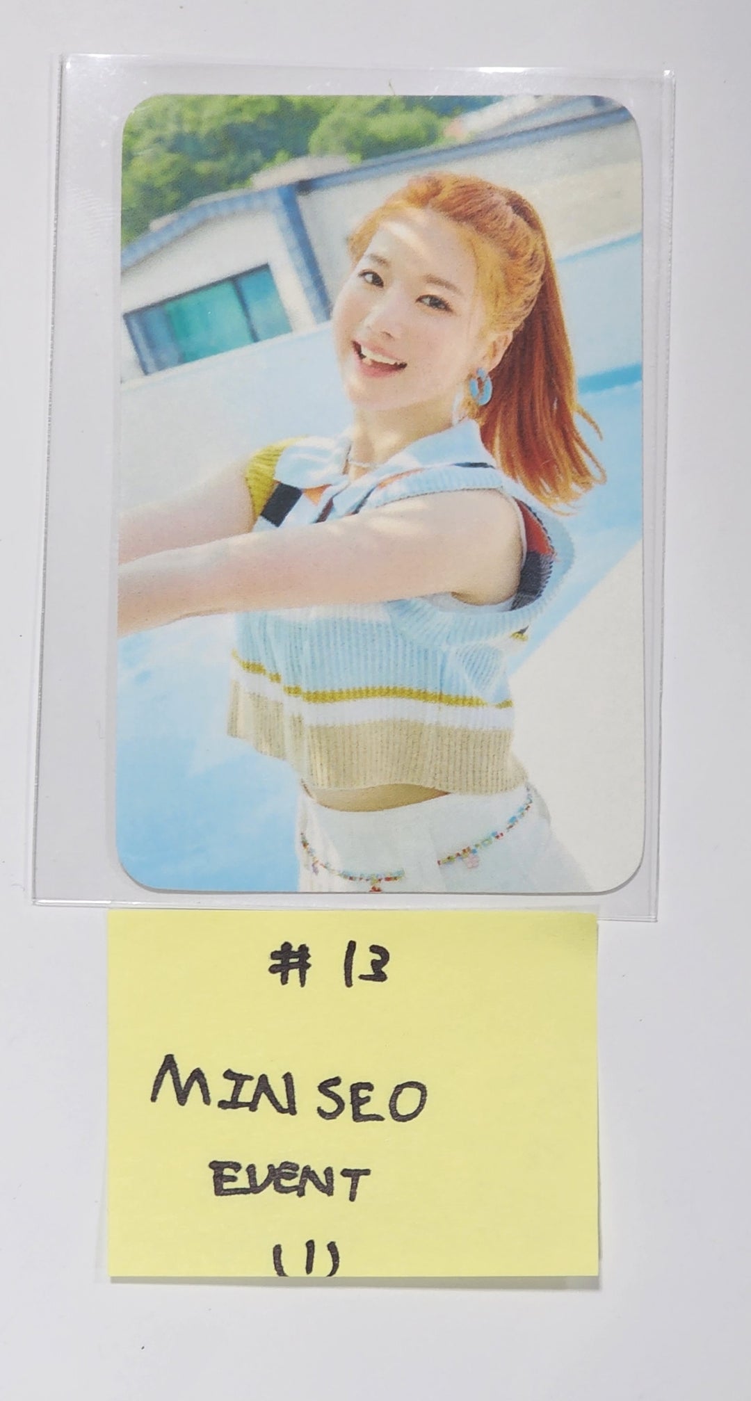 SATURDAY "Find Summer" - Afreeca TV "Making My Favorite I-dol project" - Hand Autographed(Signed) Album &amp; Paper + Event Photocard + Official Photocard [23.08.24] - HALLYUSUPERSTORE