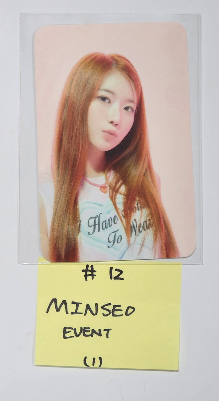 SATURDAY "Find Summer" - Afreeca TV "Making My Favorite I-dol project" - Hand Autographed(Signed) Album &amp; Paper + Event Photocard + Official Photocard [23.08.24] - HALLYUSUPERSTORE