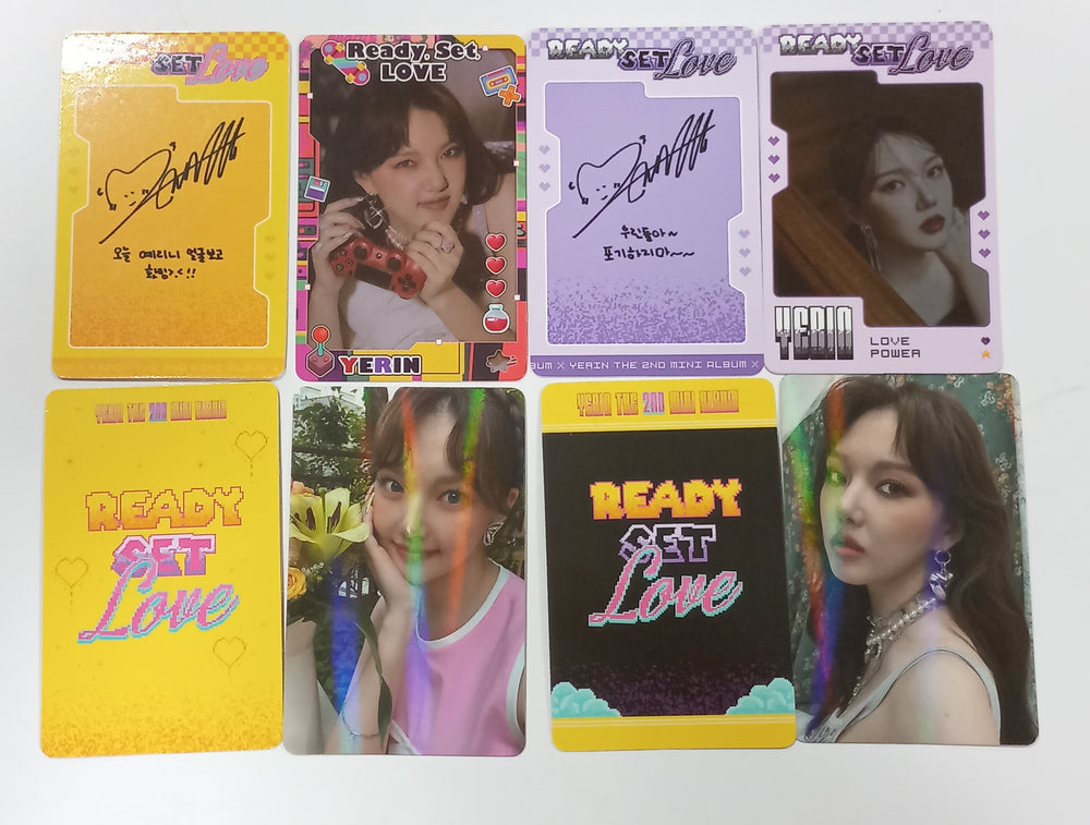 YERIN "Ready, Set, LOVE" - Official Photocard [23.08.24] - HALLYUSUPERSTORE