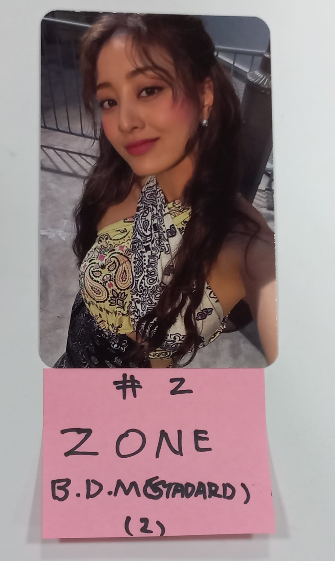 JIHYO "ZONE" 1st Mini Album -  Blue Dream Media Pre-Order Benefit Photocard [23.08.25] - HALLYUSUPERSTORE