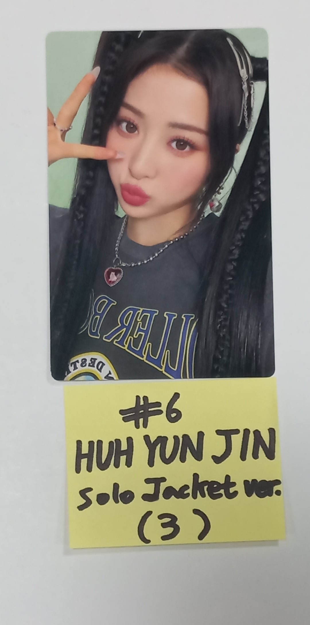 LE SSERAFIM "UNFORGIVEN" JAPAN 2nd Single - Official Photocard [Solo Jacket Ver] [23.08.25] - HALLYUSUPERSTORE