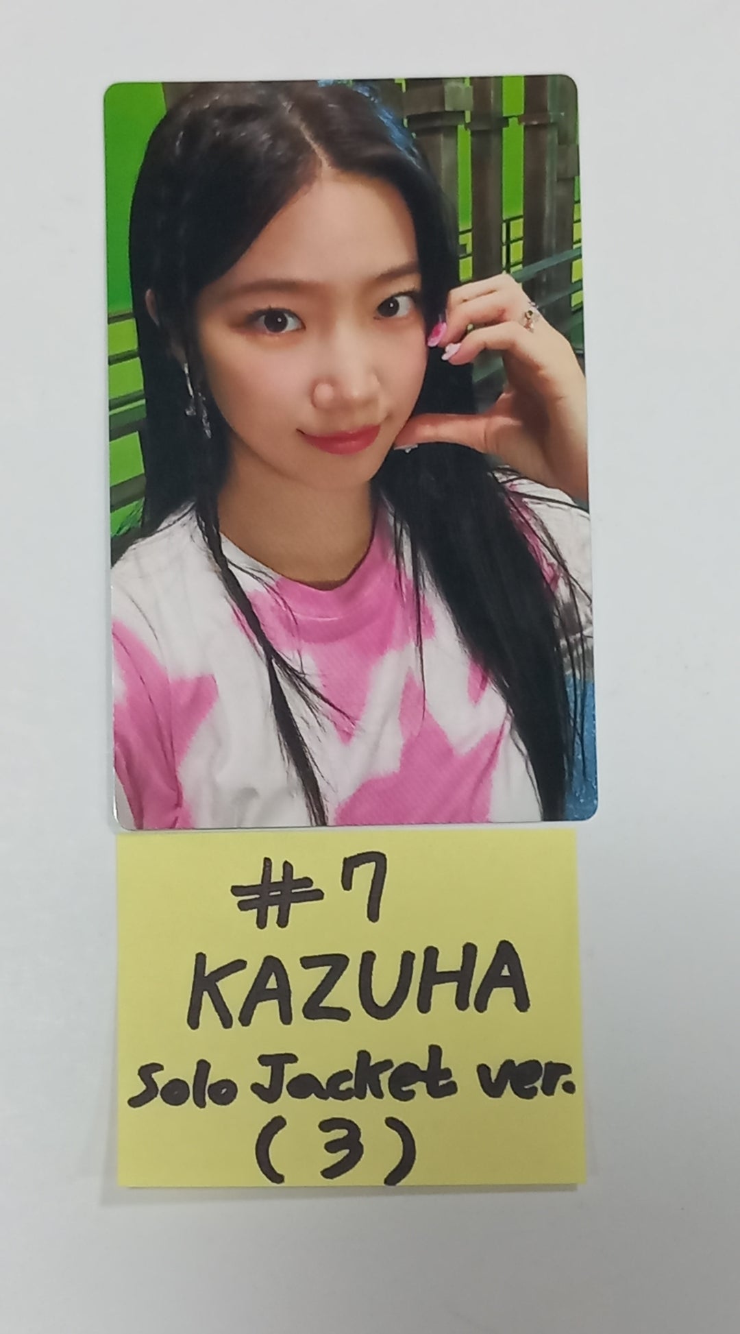 LE SSERAFIM "UNFORGIVEN" JAPAN 2nd Single - Official Photocard [Solo Jacket Ver] [23.08.25] - HALLYUSUPERSTORE