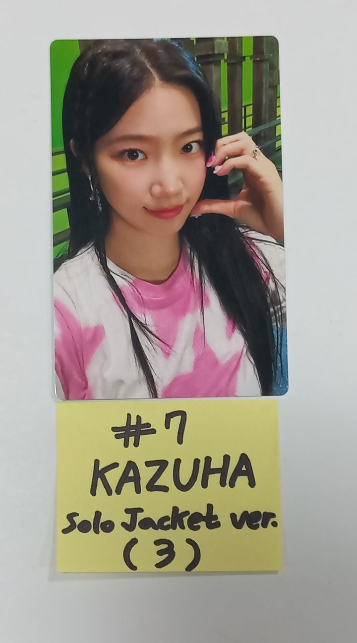 LE SSERAFIM "UNFORGIVEN" JAPAN 2nd Single - Official Photocard [Solo Jacket Ver] [23.08.25] - HALLYUSUPERSTORE