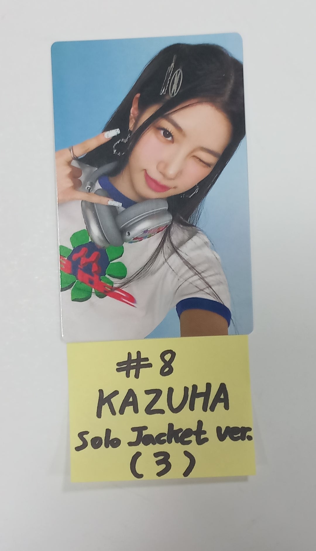 LE SSERAFIM "UNFORGIVEN" JAPAN 2nd Single - Official Photocard [Solo Jacket Ver] [23.08.25] - HALLYUSUPERSTORE