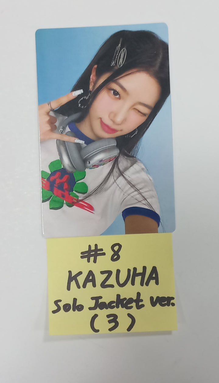 LE SSERAFIM "UNFORGIVEN" JAPAN 2nd Single - Official Photocard [Solo Jacket Ver] [23.08.25] - HALLYUSUPERSTORE