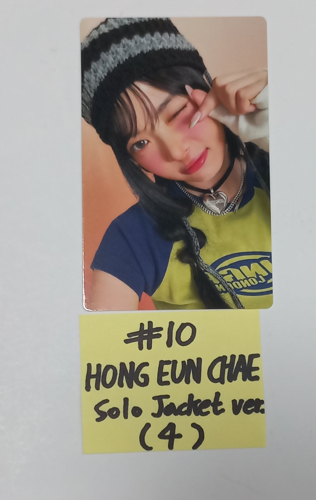 LE SSERAFIM "UNFORGIVEN" JAPAN 2nd Single - Official Photocard [Solo Jacket Ver] [23.08.25] - HALLYUSUPERSTORE