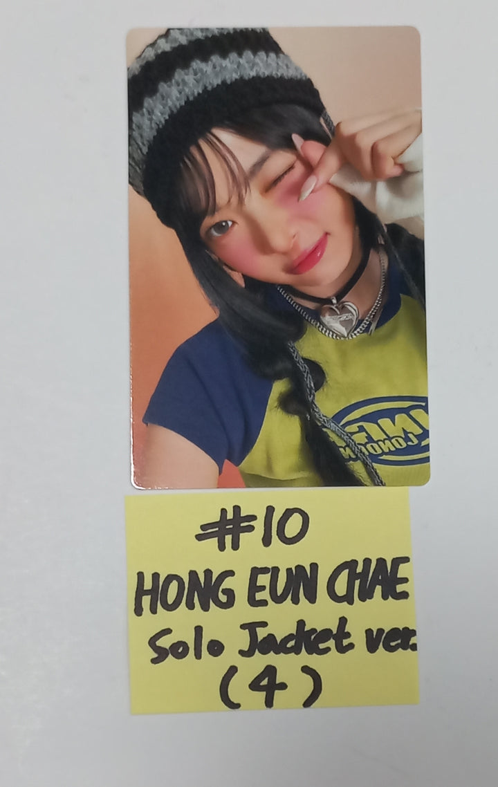 LE SSERAFIM "UNFORGIVEN" JAPAN 2nd Single - Official Photocard [Solo Jacket Ver] [23.08.25] - HALLYUSUPERSTORE