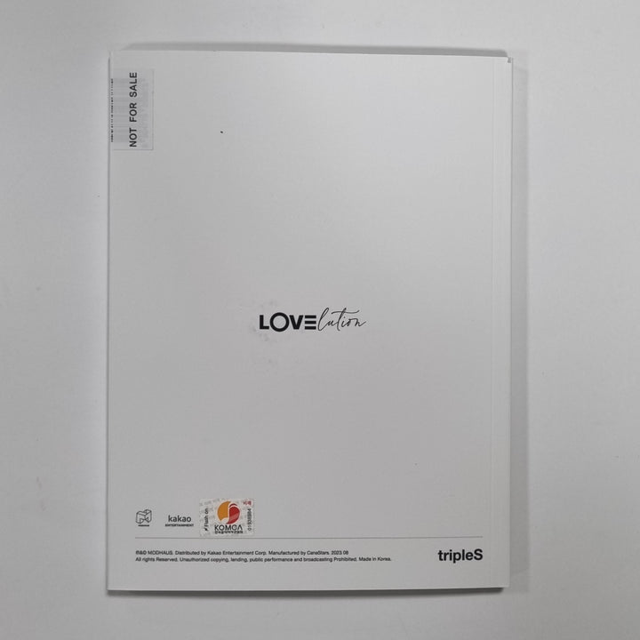 TripleS "LOVElution : MUHAN" - Hand Autographed(Signed) Album [23.08.25] - HALLYUSUPERSTORE