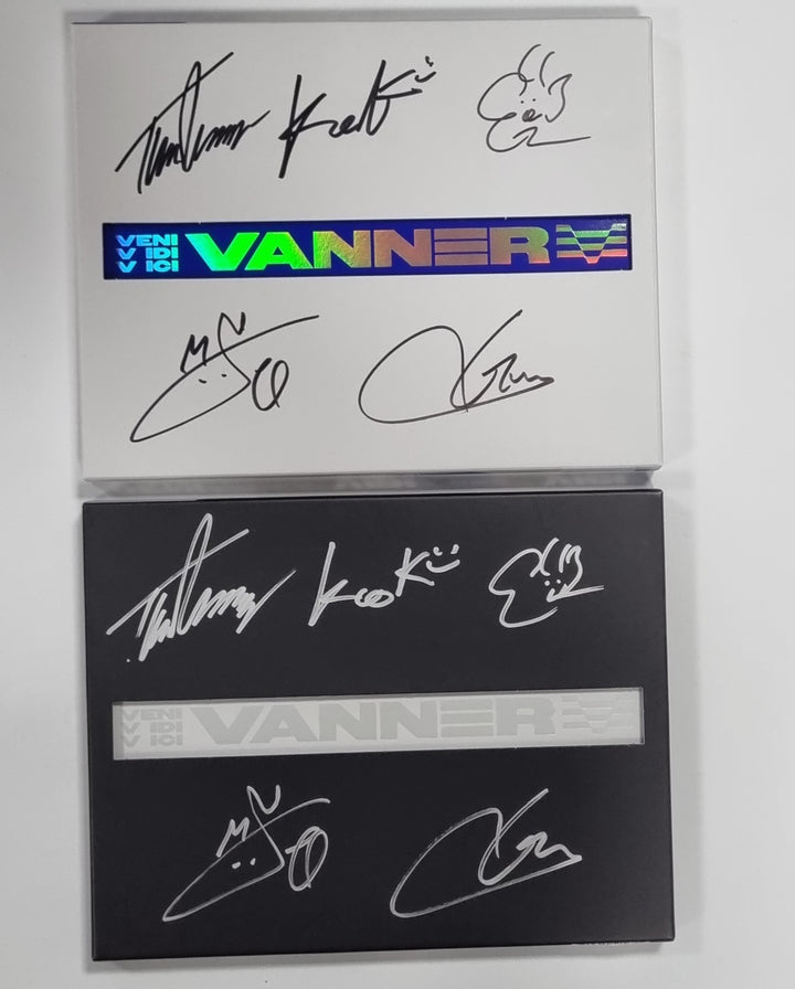 VANNER "VENI VIDI VICI" - Hand Autographed(Signed) Promo Album [23.08.25] - HALLYUSUPERSTORE