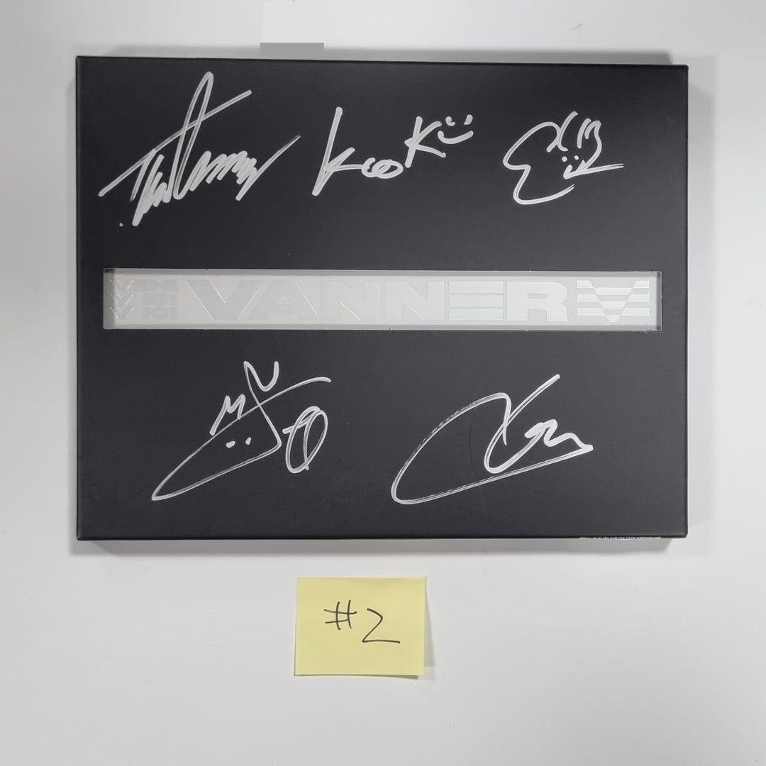 VANNER "VENI VIDI VICI" - Hand Autographed(Signed) Promo Album [23.08.25] - HALLYUSUPERSTORE