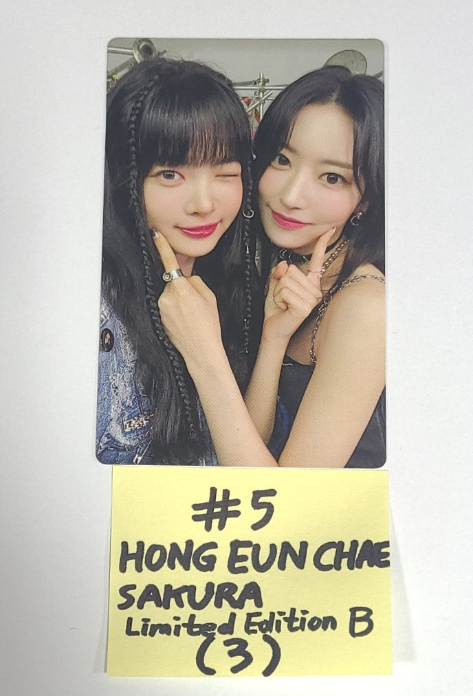 LE SSERAFIM "UNFORGIVEN" JAPAN 2nd Single - Official Photocard [Limited A,B Standard Ver.] [23.08.25] - HALLYUSUPERSTORE