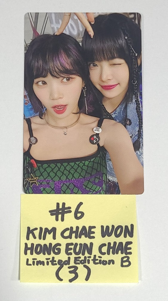 LE SSERAFIM "UNFORGIVEN" JAPAN 2nd Single - Official Photocard [Limited A,B Standard Ver.] [23.08.25] - HALLYUSUPERSTORE