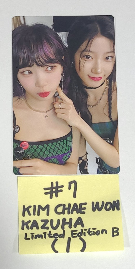 LE SSERAFIM "UNFORGIVEN" JAPAN 2nd Single - Official Photocard [Limited A,B Standard Ver.] [23.08.25] - HALLYUSUPERSTORE