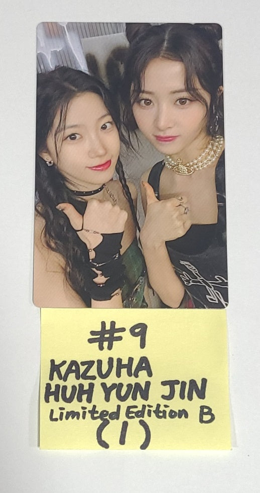 LE SSERAFIM "UNFORGIVEN" JAPAN 2nd Single - Official Photocard [Limited A,B Standard Ver.] [23.08.25] - HALLYUSUPERSTORE