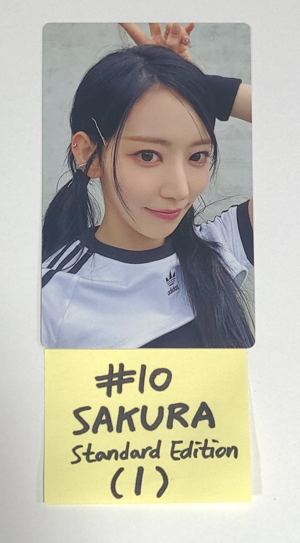 LE SSERAFIM "UNFORGIVEN" JAPAN 2nd Single - Official Photocard [Limited A,B Standard Ver.] [23.08.25] - HALLYUSUPERSTORE