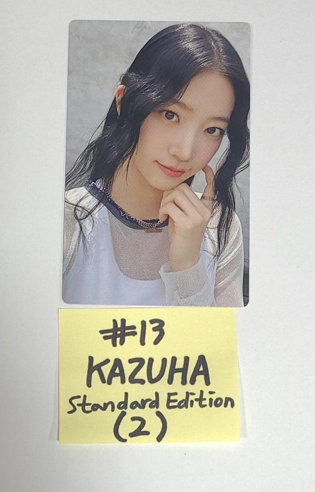 LE SSERAFIM "UNFORGIVEN" JAPAN 2nd Single - Official Photocard [Limited A,B Standard Ver.] [23.08.25] - HALLYUSUPERSTORE