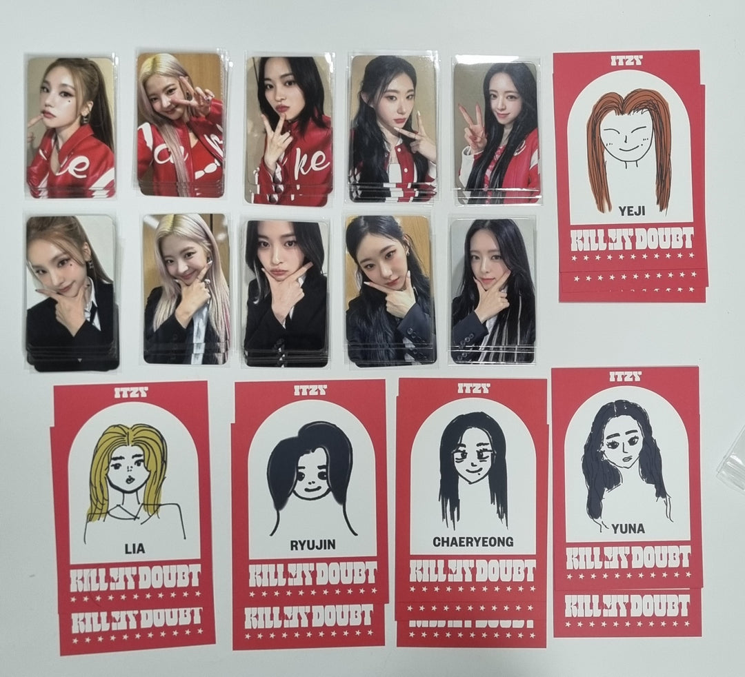 ITZY 'KILL MY DOUBT' - Soundwave Lucky Draw Event Photocard, postcards Round 5 [23.08.25] - HALLYUSUPERSTORE