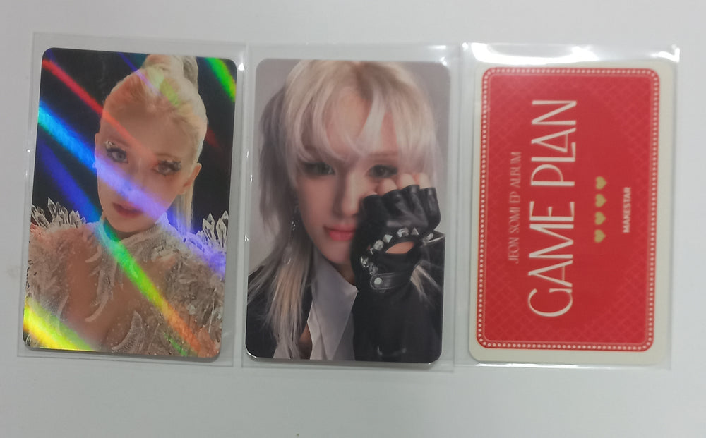 JEON SOMI "GAME PLAN" - Makestar Fansign Event Hologram Photocard [23.08.28] - HALLYUSUPERSTORE