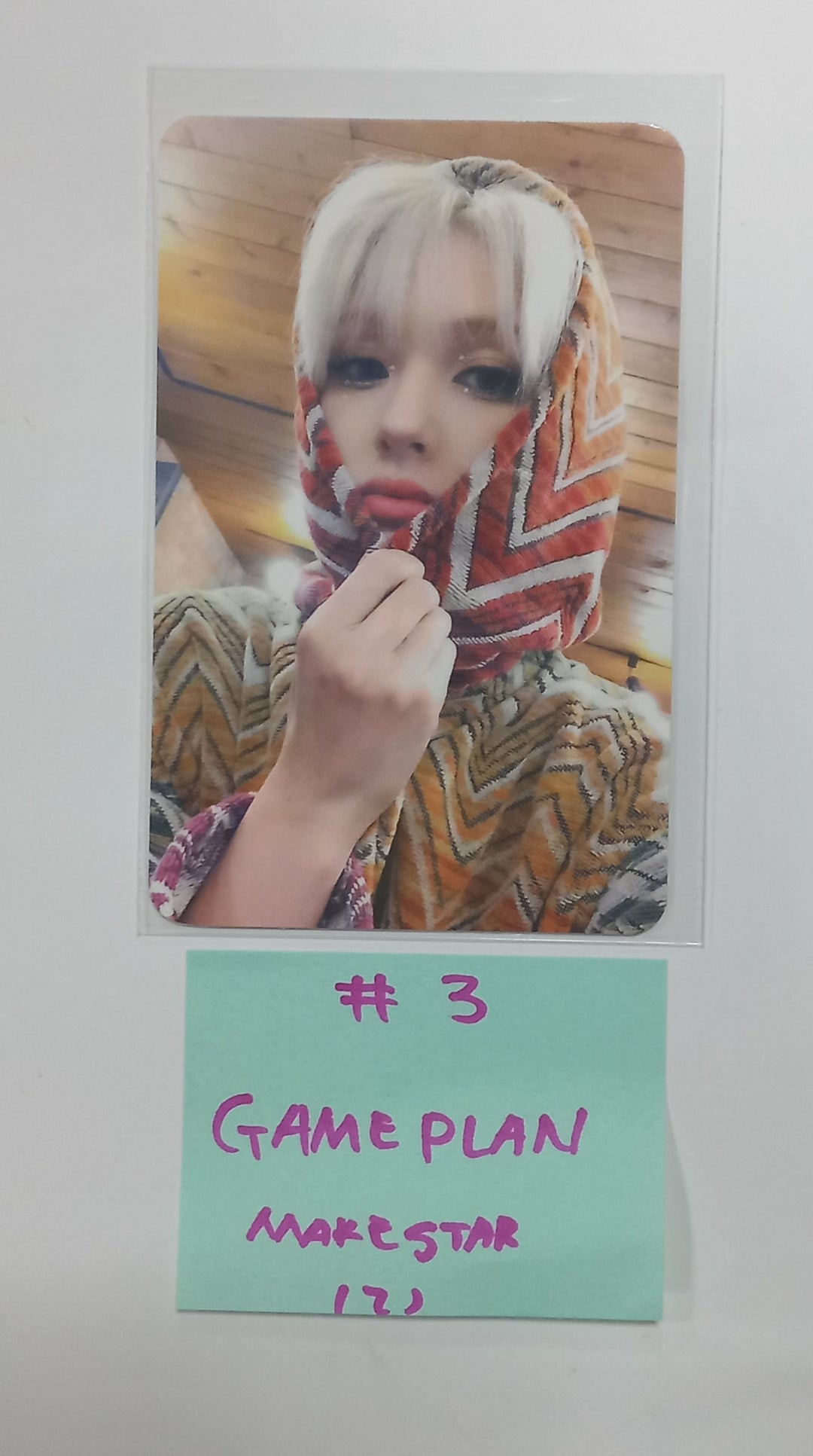 JEON SOMI "GAME PLAN" - Makestar Fansign Event Hologram Photocard [23.08.28] - HALLYUSUPERSTORE