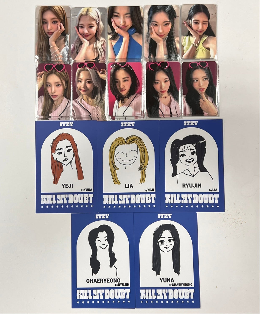 ITZY 'KILL MY DOUBT' - Soundwave Lucky Draw Event Photocard, Postcard Round 6 [23.08.29] - HALLYUSUPERSTORE