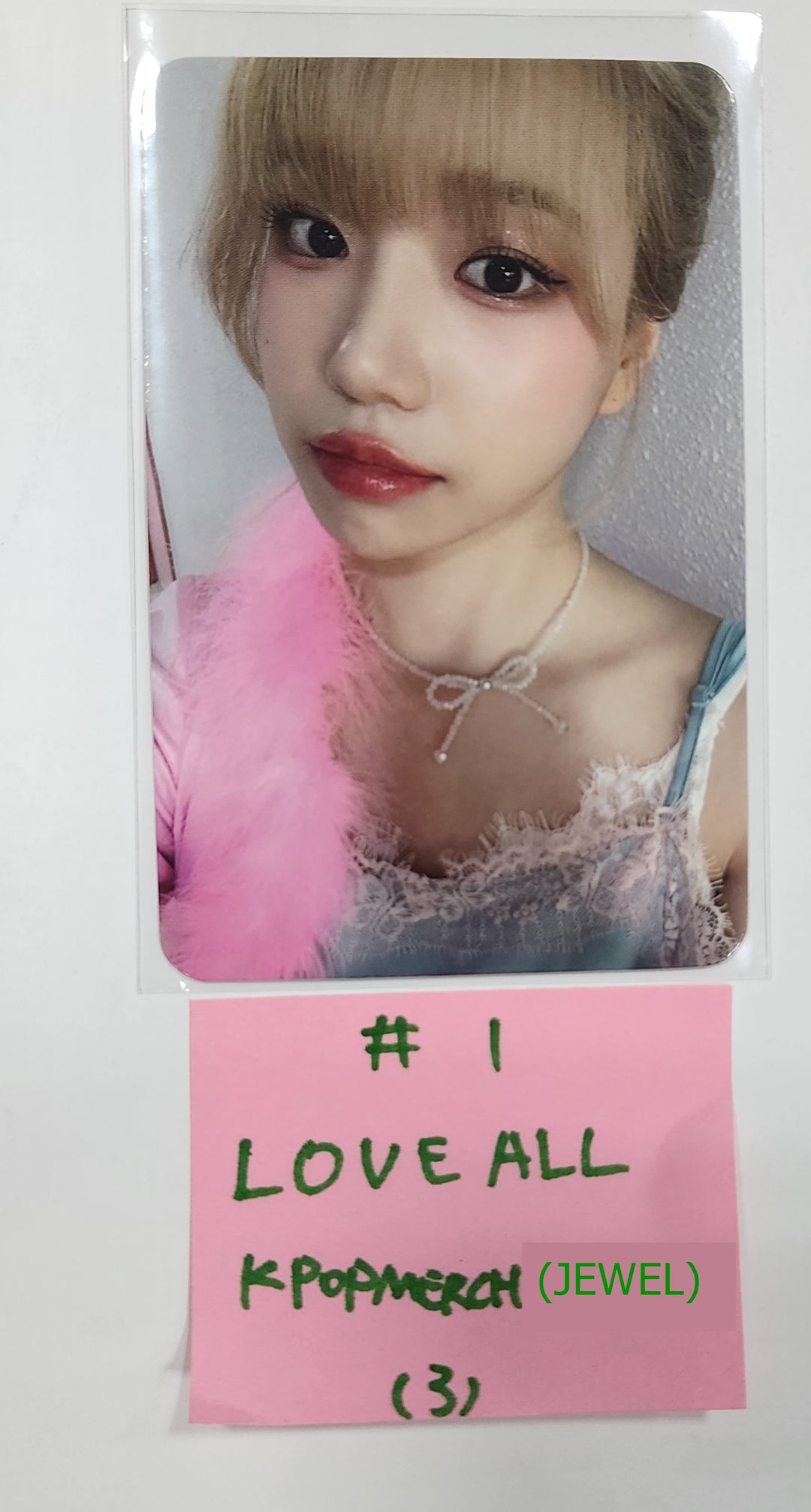 JO YURI "Love All" - KPOP MERCH Fansign Event Photocard [Jewel Ver] [23.08.29] - HALLYUSUPERSTORE