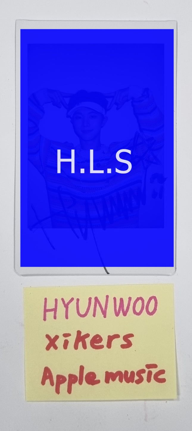 HYUNWOO (Of Xikers) "HOUSE OF TRICKY : How to Play" - Hand Autographed(Signed) Polaroid [23.08.29] - HALLYUSUPERSTORE