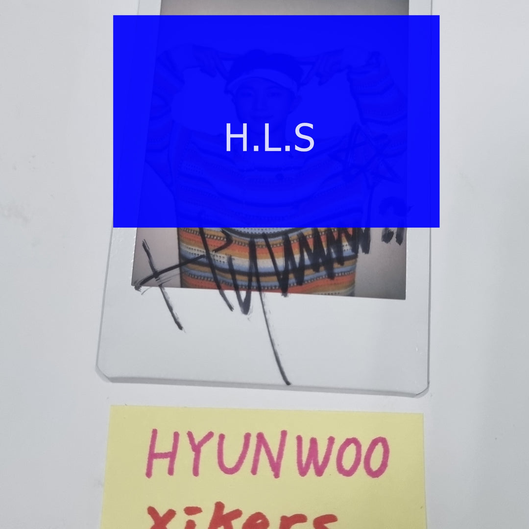 HYUNWOO (Of Xikers) "HOUSE OF TRICKY : How to Play" - Hand Autographed(Signed) Polaroid [23.08.29] - HALLYUSUPERSTORE
