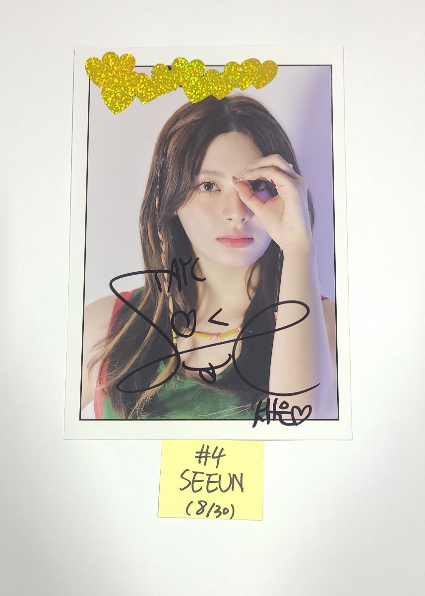 STAYC "TEENFRESH" - A Cut Page From Fansign Event Album [23.08.30] - HALLYUSUPERSTORE