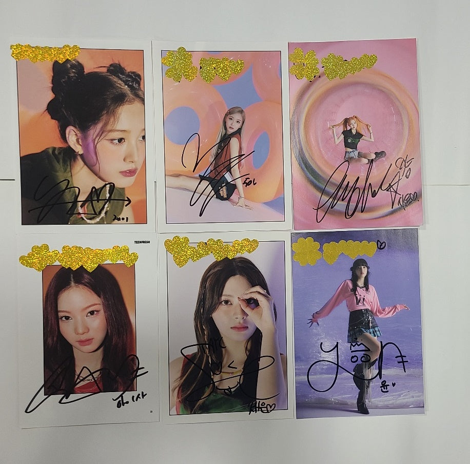 STAYC "TEENFRESH" - A Cut Page From Fansign Event Album [23.08.30] - HALLYUSUPERSTORE
