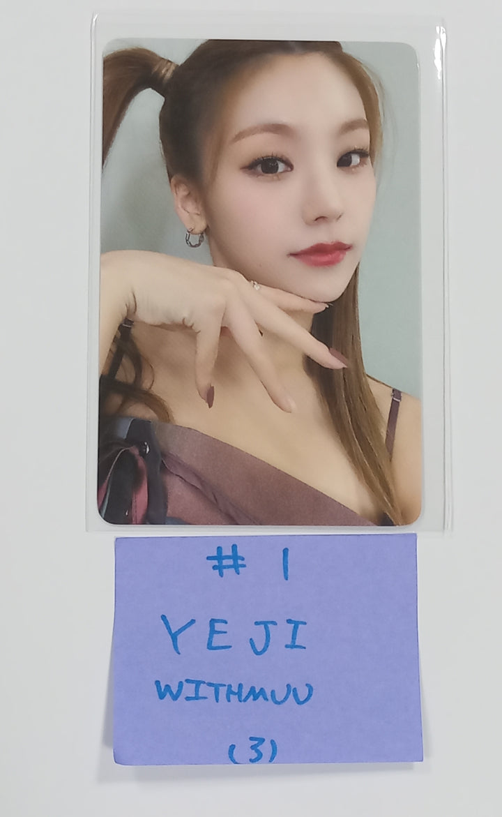 ITZY "KILL MY DOUBT" - Withmuu Fansign Event Photocard Round 2 [23.08.30] - HALLYUSUPERSTORE