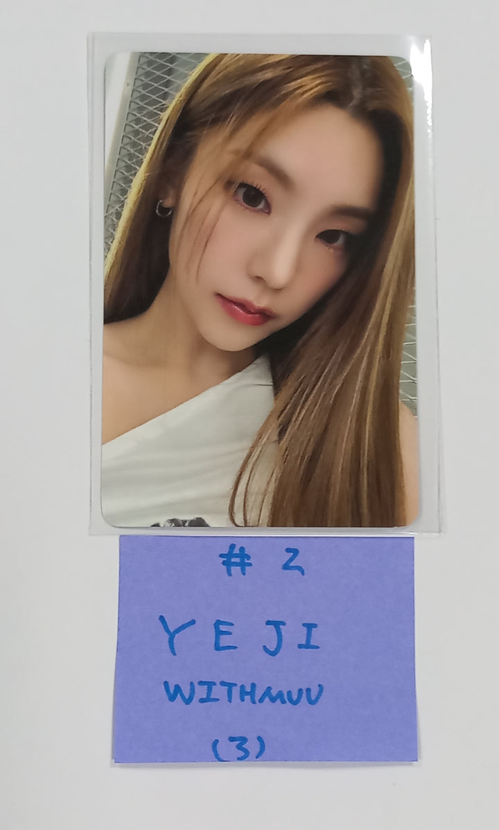 ITZY "KILL MY DOUBT" - Withmuu Fansign Event Photocard Round 2 [23.08.30] - HALLYUSUPERSTORE
