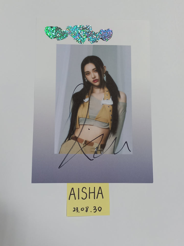 Everglow "ALL MY GIRLS" - A Cut Page From Fansign Event Album [23.08.30] - HALLYUSUPERSTORE