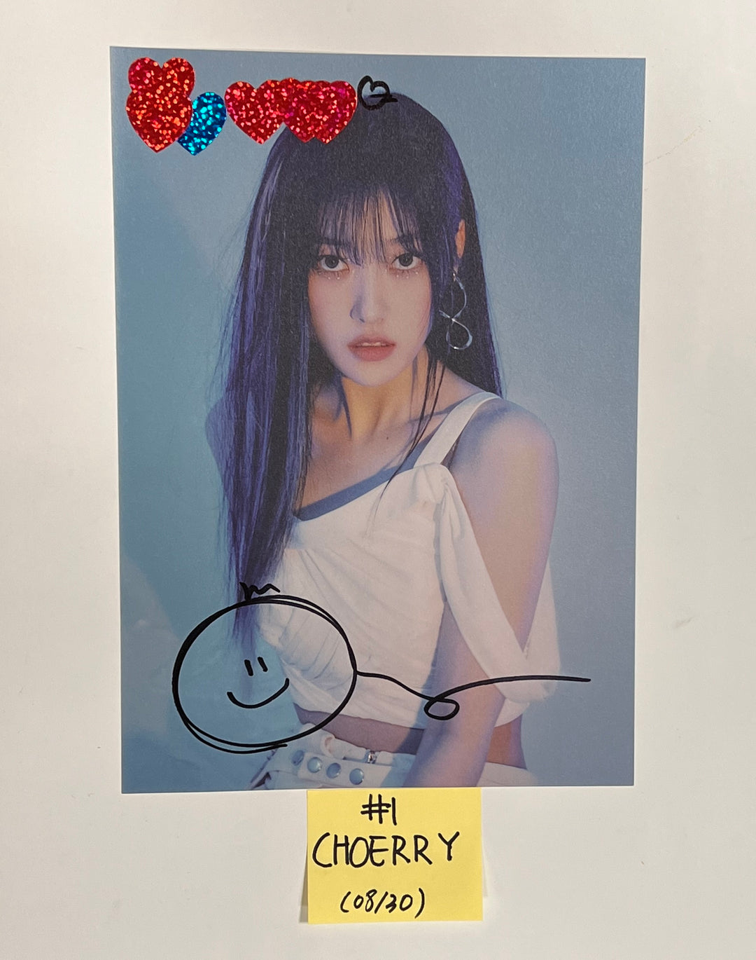 ODD EYE CIRCLE "Version Up" - A Cut Page From Fansign Event Album [23.08.30] - HALLYUSUPERSTORE