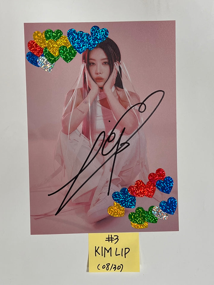 ODD EYE CIRCLE "Version Up" - A Cut Page From Fansign Event Album [23.08.30] - HALLYUSUPERSTORE