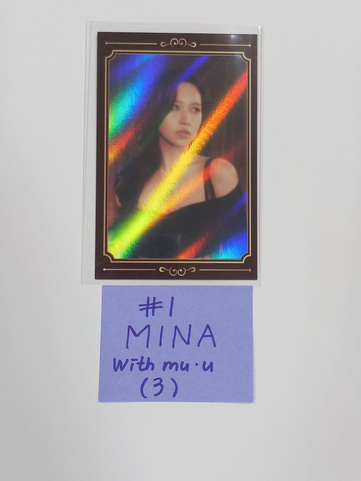 Misamo (Of Twice) "Masterpiece" - Withmuu Pre-Order Benefit Hologram Photocard [23.08.30] - HALLYUSUPERSTORE