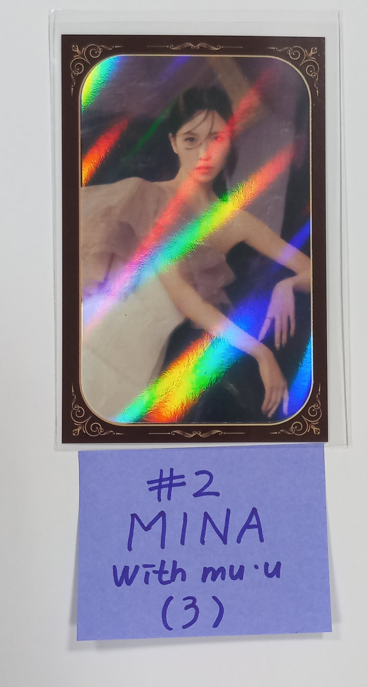 Misamo (Of Twice) "Masterpiece" - Withmuu Pre-Order Benefit Hologram Photocard [23.08.30] - HALLYUSUPERSTORE