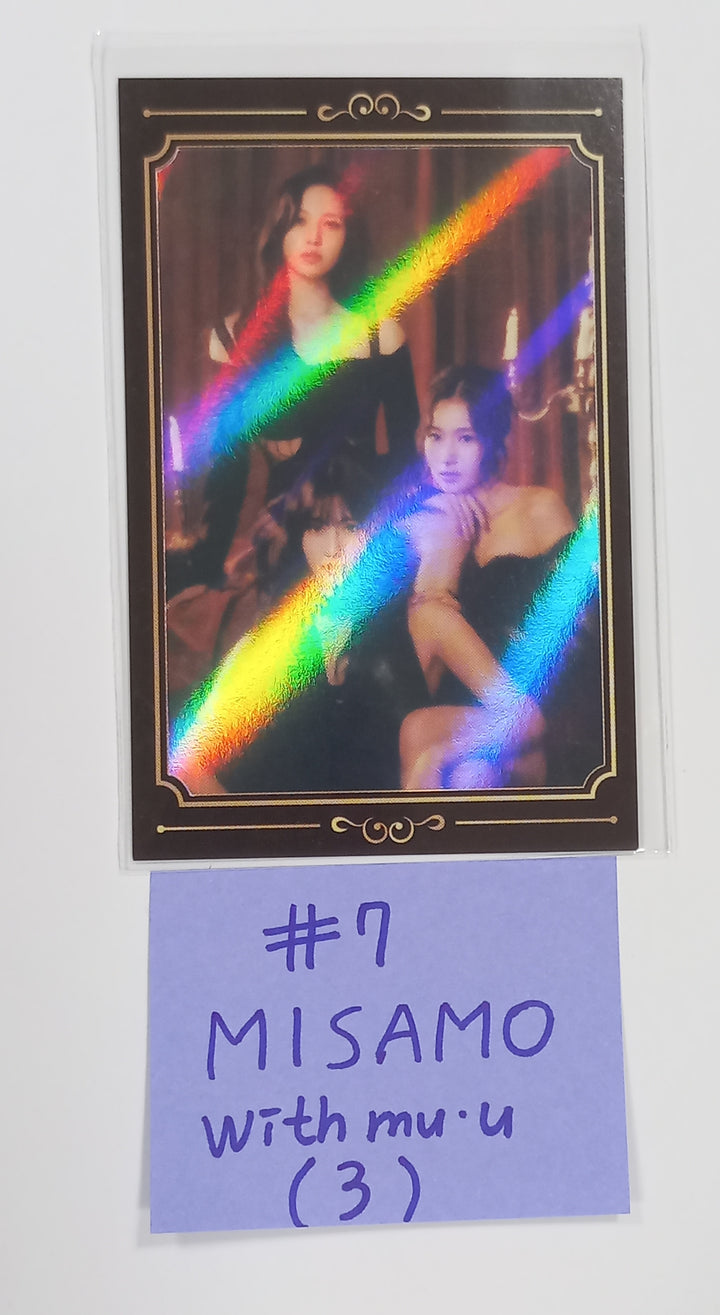 Misamo (Of Twice) "Masterpiece" - Withmuu Pre-Order Benefit Hologram Photocard [23.08.30] - HALLYUSUPERSTORE