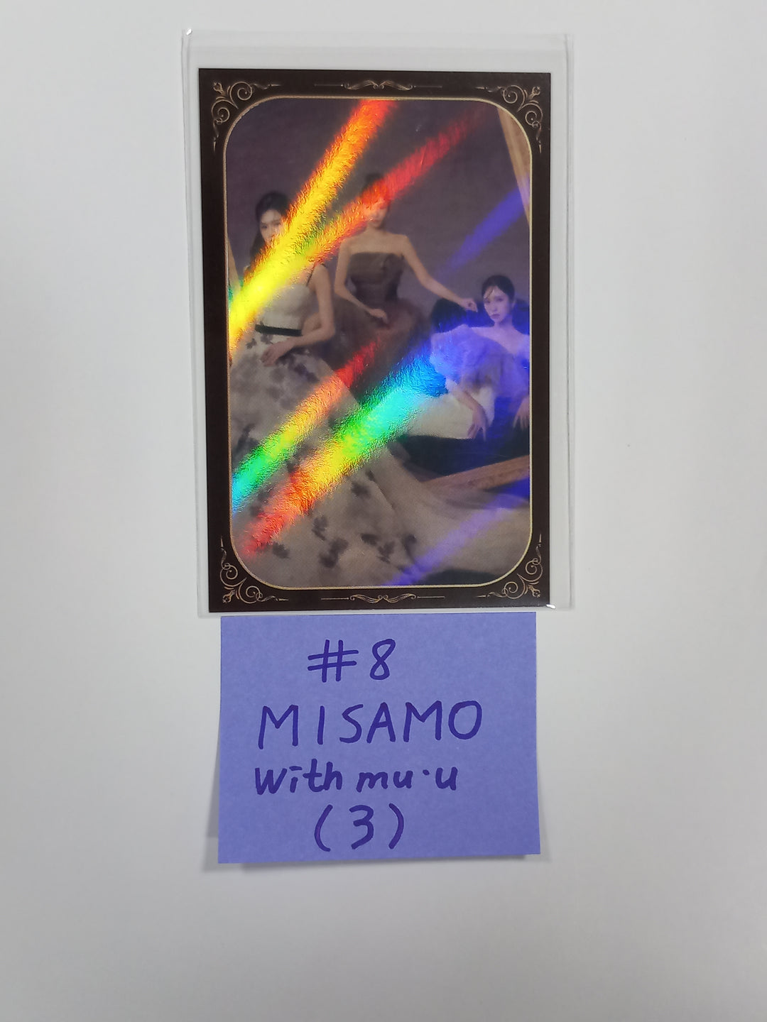 Misamo (Of Twice) "Masterpiece" - Withmuu Pre-Order Benefit Hologram Photocard [23.08.30] - HALLYUSUPERSTORE