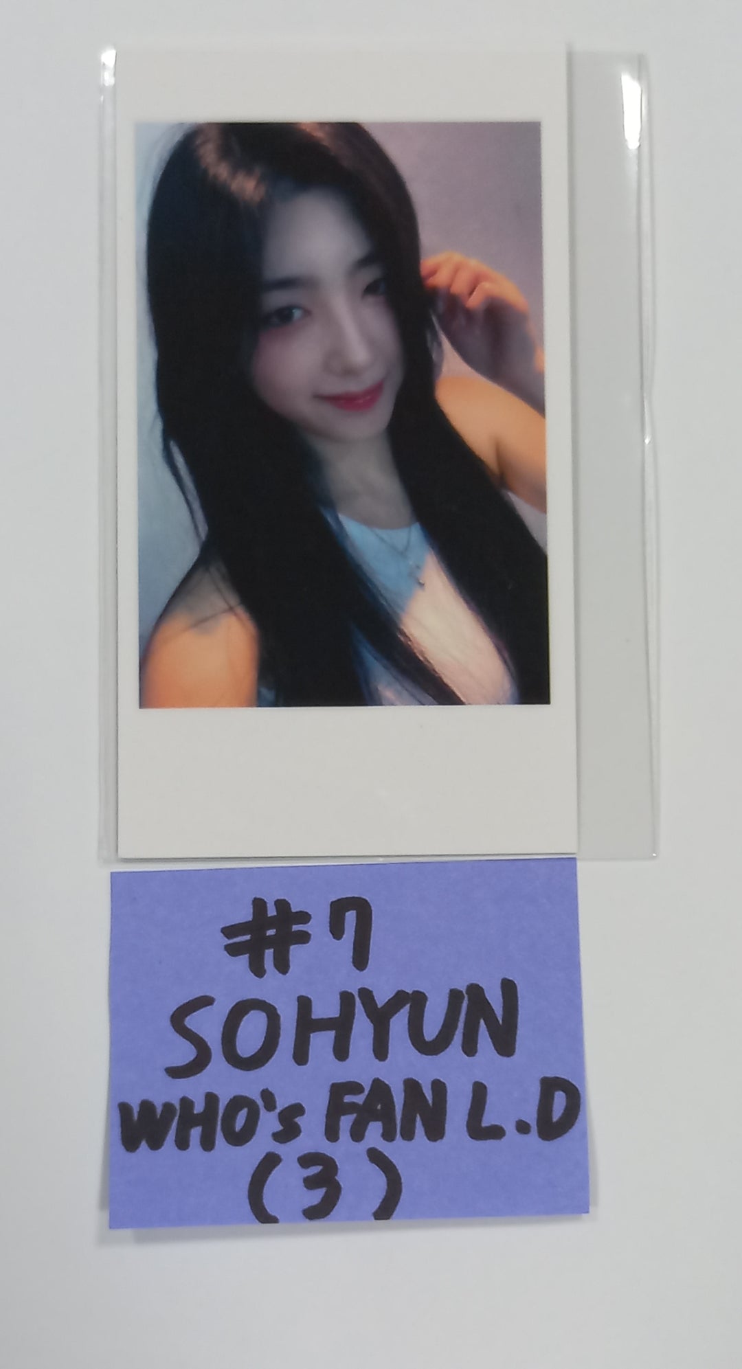TripleS "LOVElution : MUHAN - Whosfancafe Lucky Draw Event Photocards &amp; Drink Event Photo [23.08.30] - HALLYUSUPERSTORE