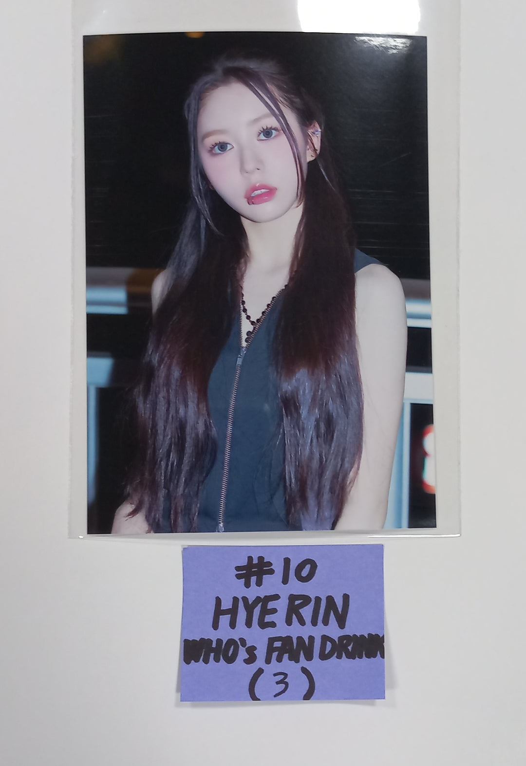 TripleS "LOVElution : MUHAN - Whosfancafe Lucky Draw Event Photocards &amp; Drink Event Photo [23.08.30] - HALLYUSUPERSTORE