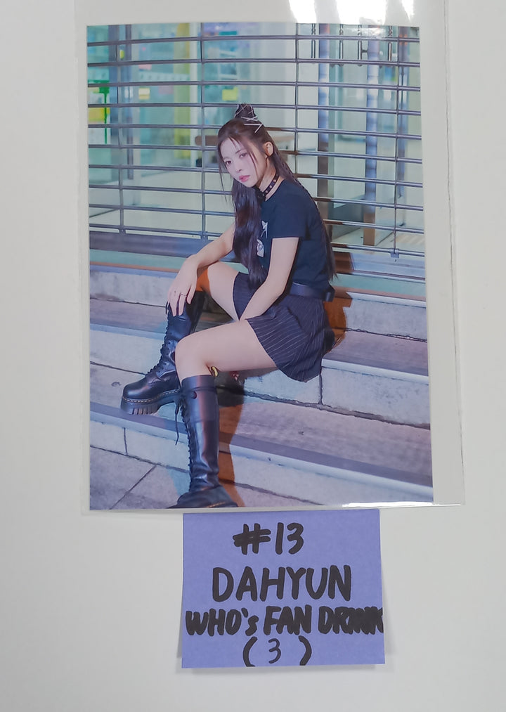 TripleS "LOVElution : MUHAN - Whosfancafe Lucky Draw Event Photocards &amp; Drink Event Photo [23.08.30] - HALLYUSUPERSTORE