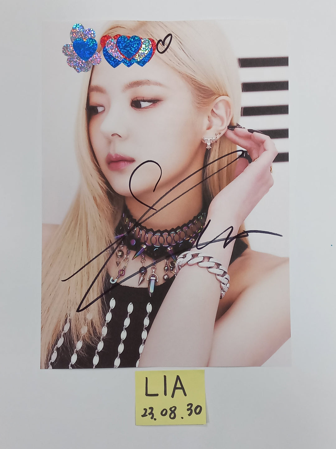 ITZY "KILL MY DOUBT" - A Cut Page From Fansign Event Album [23.08.30] - HALLYUSUPERSTORE