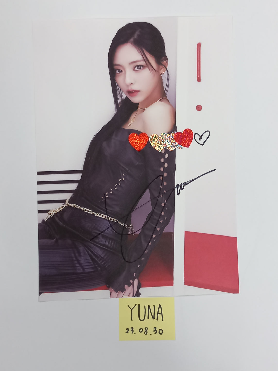 ITZY "KILL MY DOUBT" - A Cut Page From Fansign Event Album [23.08.30] - HALLYUSUPERSTORE