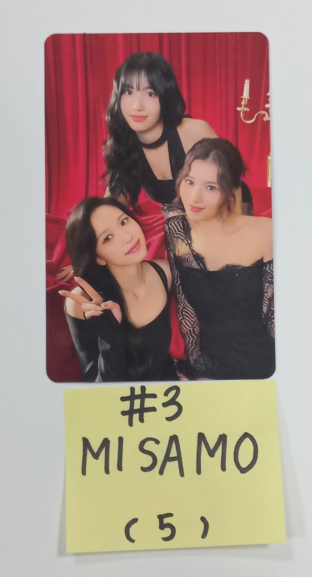 Misamo (Of Twice) "Masterpiece" - Official Photocard, Polaroid Type Photocard [23.08.30] - HALLYUSUPERSTORE