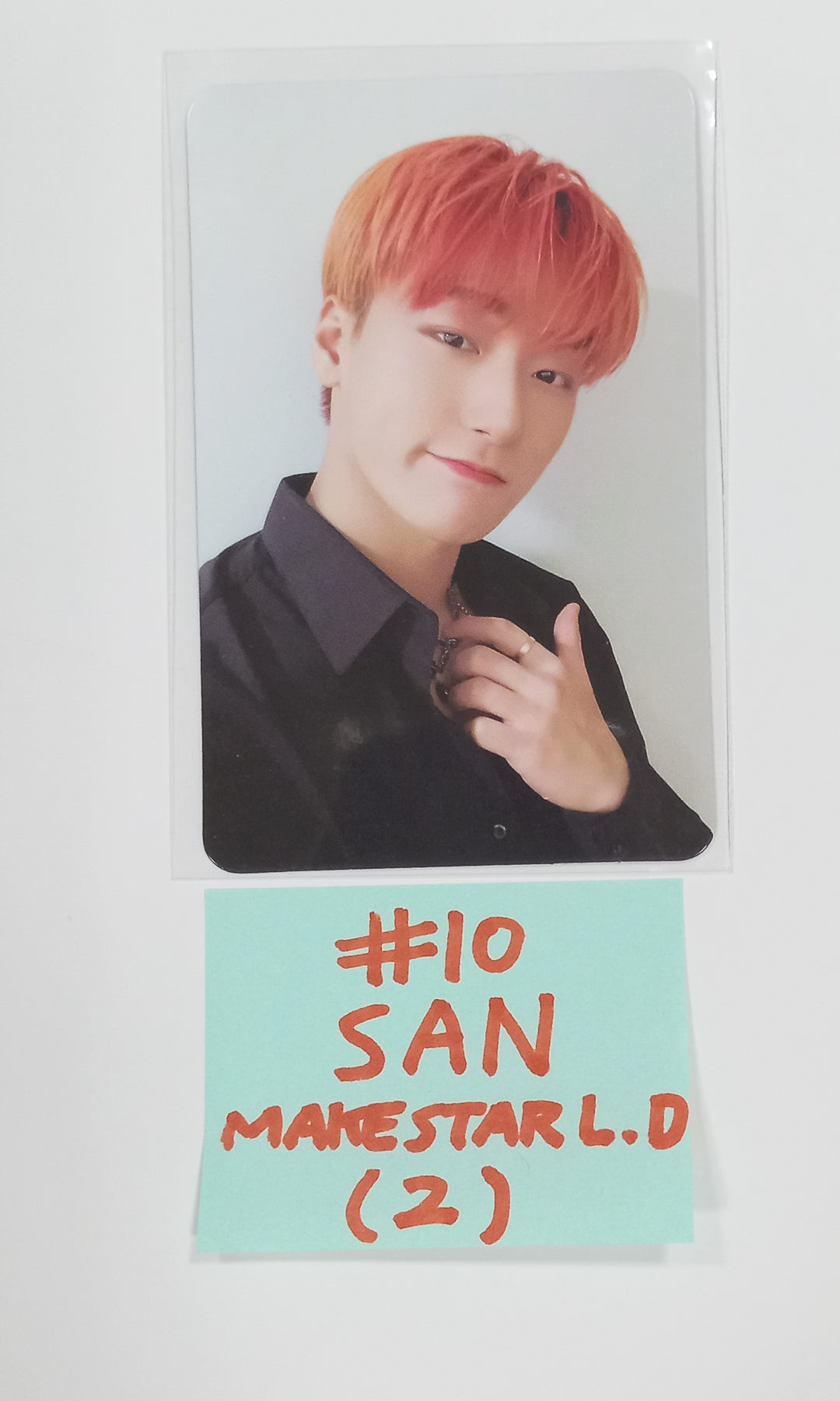 ATEEZ "THE WORLD EP.2 " - Makestar Lucky Draw Event Photocard [23.08.31] - HALLYUSUPERSTORE