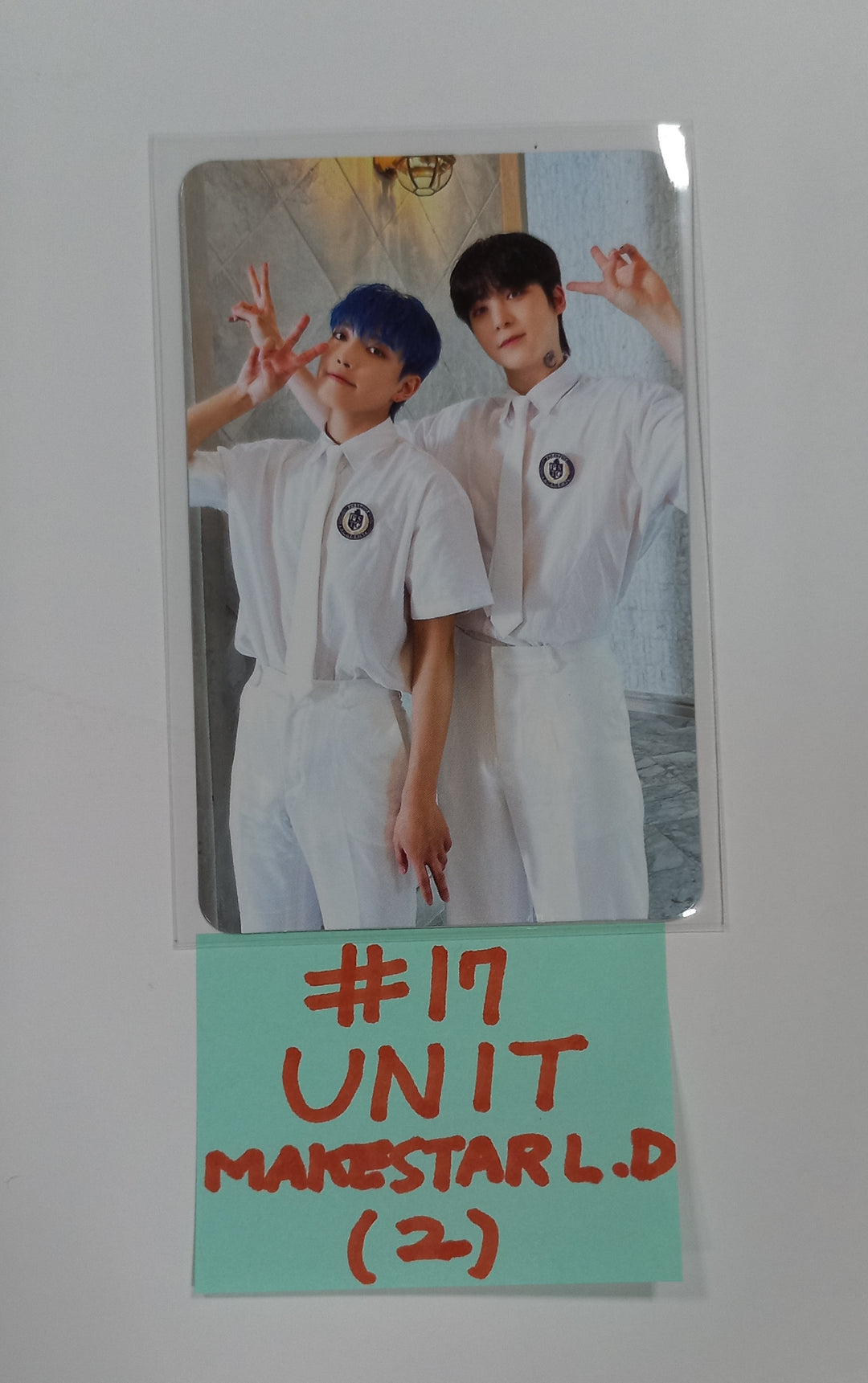 ATEEZ "THE WORLD EP.2 " - Makestar Lucky Draw Event Photocard [23.08.31] - HALLYUSUPERSTORE