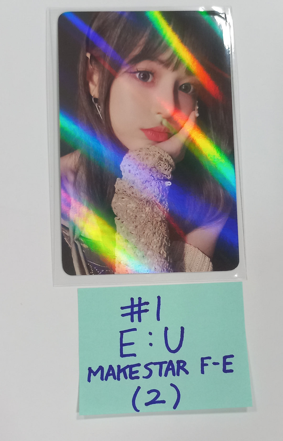 Everglow "ALL MY GIRLS" - Makestar Fansign Evnet Hologram Photocard [23.08.31] - HALLYUSUPERSTORE