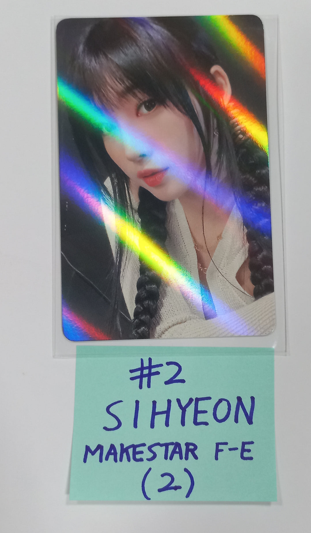Everglow "ALL MY GIRLS" - Makestar Fansign Evnet Hologram Photocard [23.08.31] - HALLYUSUPERSTORE