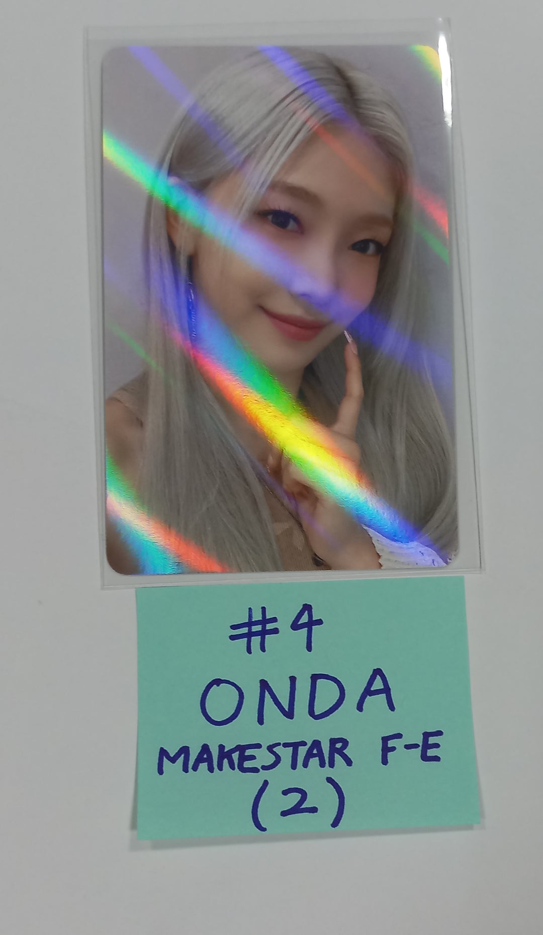 Everglow "ALL MY GIRLS" - Makestar Fansign Evnet Hologram Photocard [23.08.31] - HALLYUSUPERSTORE
