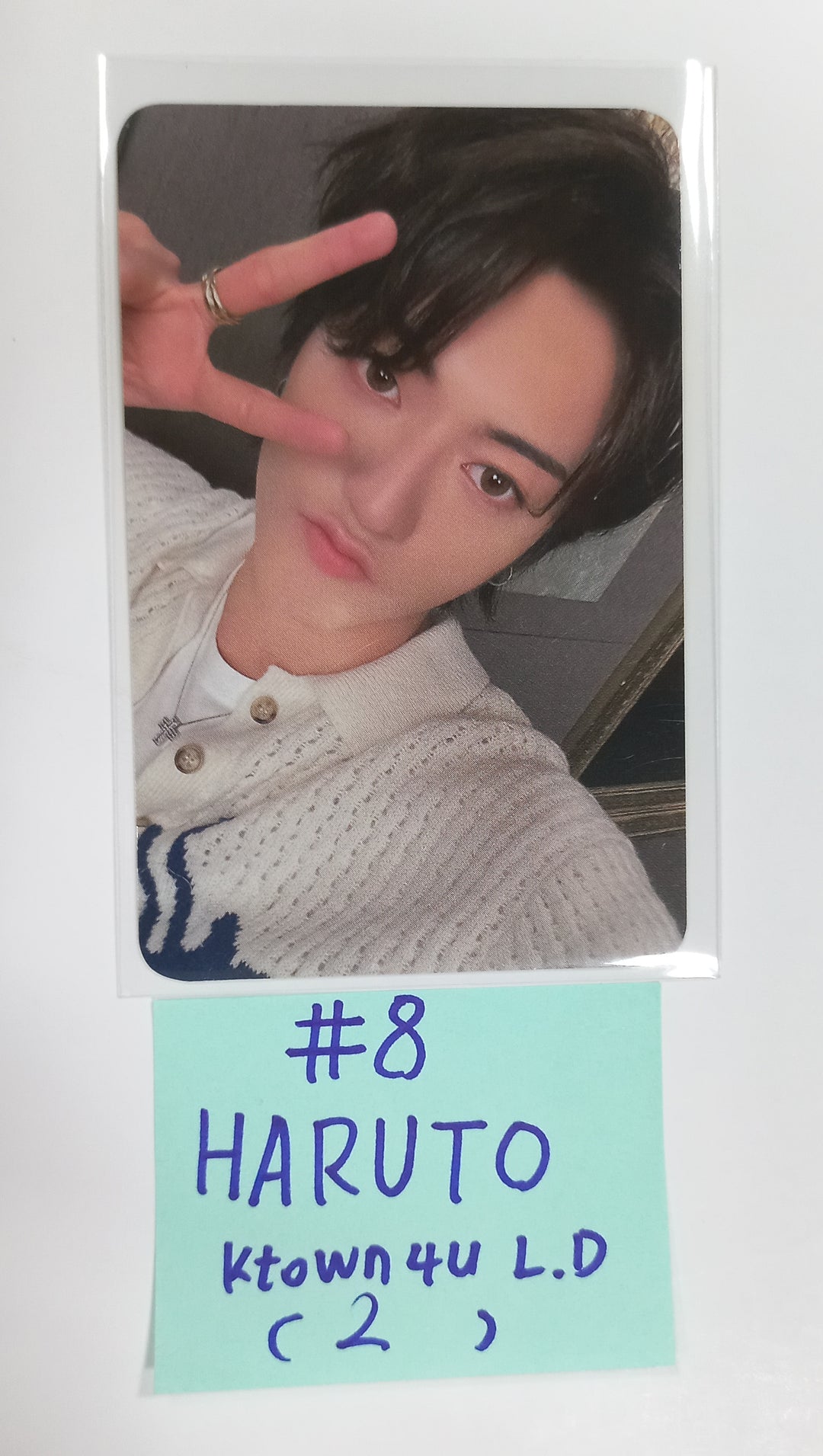 Treasure 3rd ANNIVERSARY MAGAZINE - Ktown4U Lucky Draw Event Photocard [23.08.31] - HALLYUSUPERSTORE